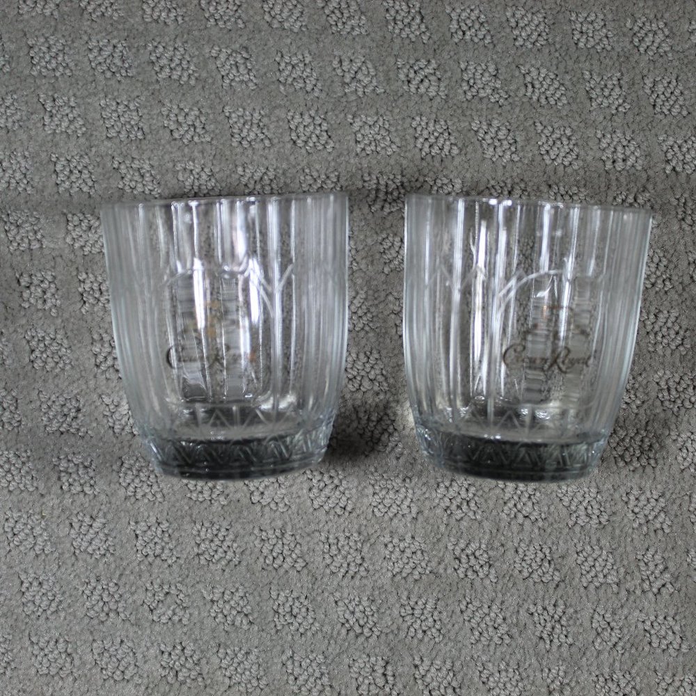 Set of 2 Crown Royal Whiskey Glasses